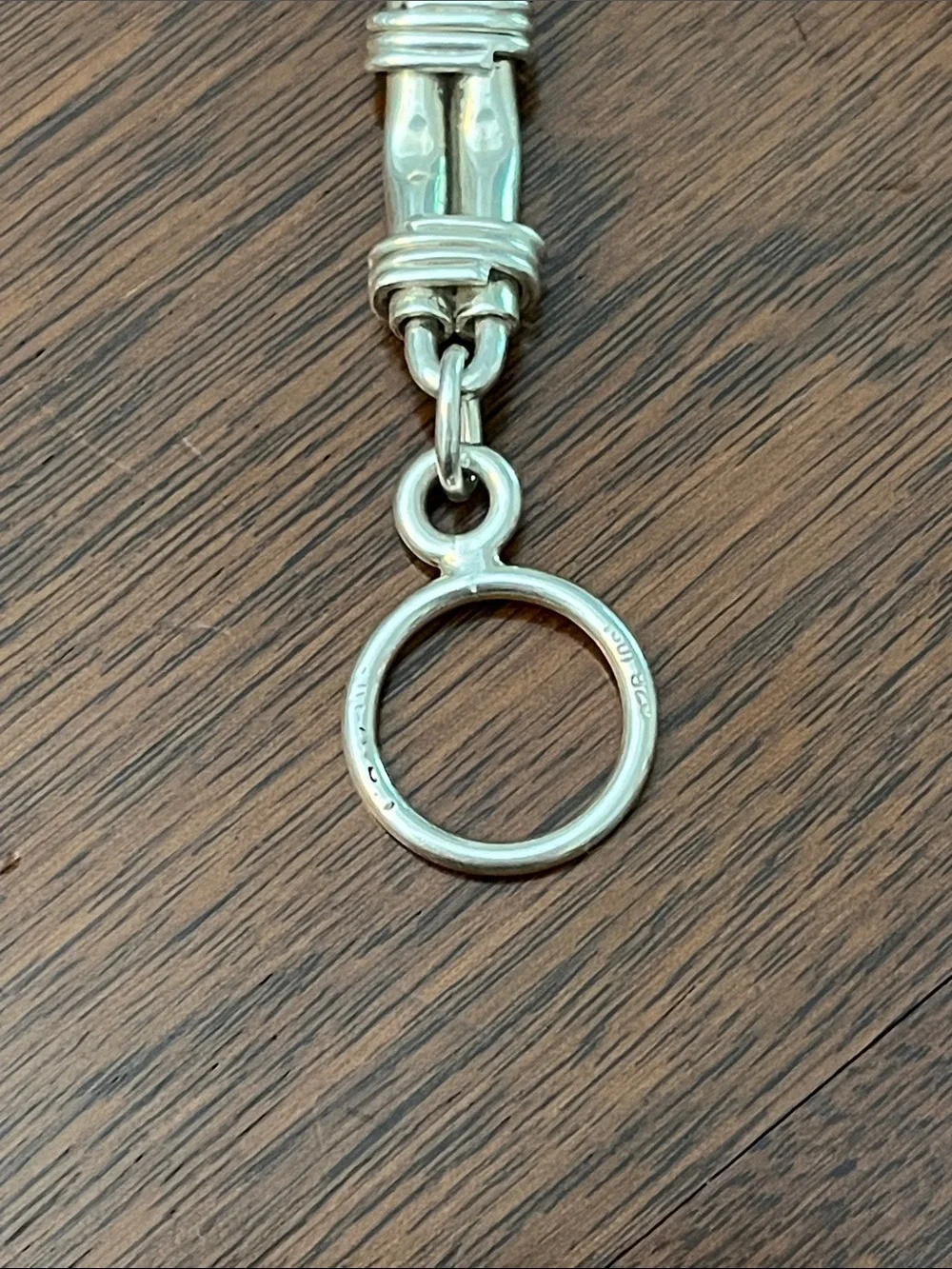 Vintage Sterling Silver Knot Link Bracelet